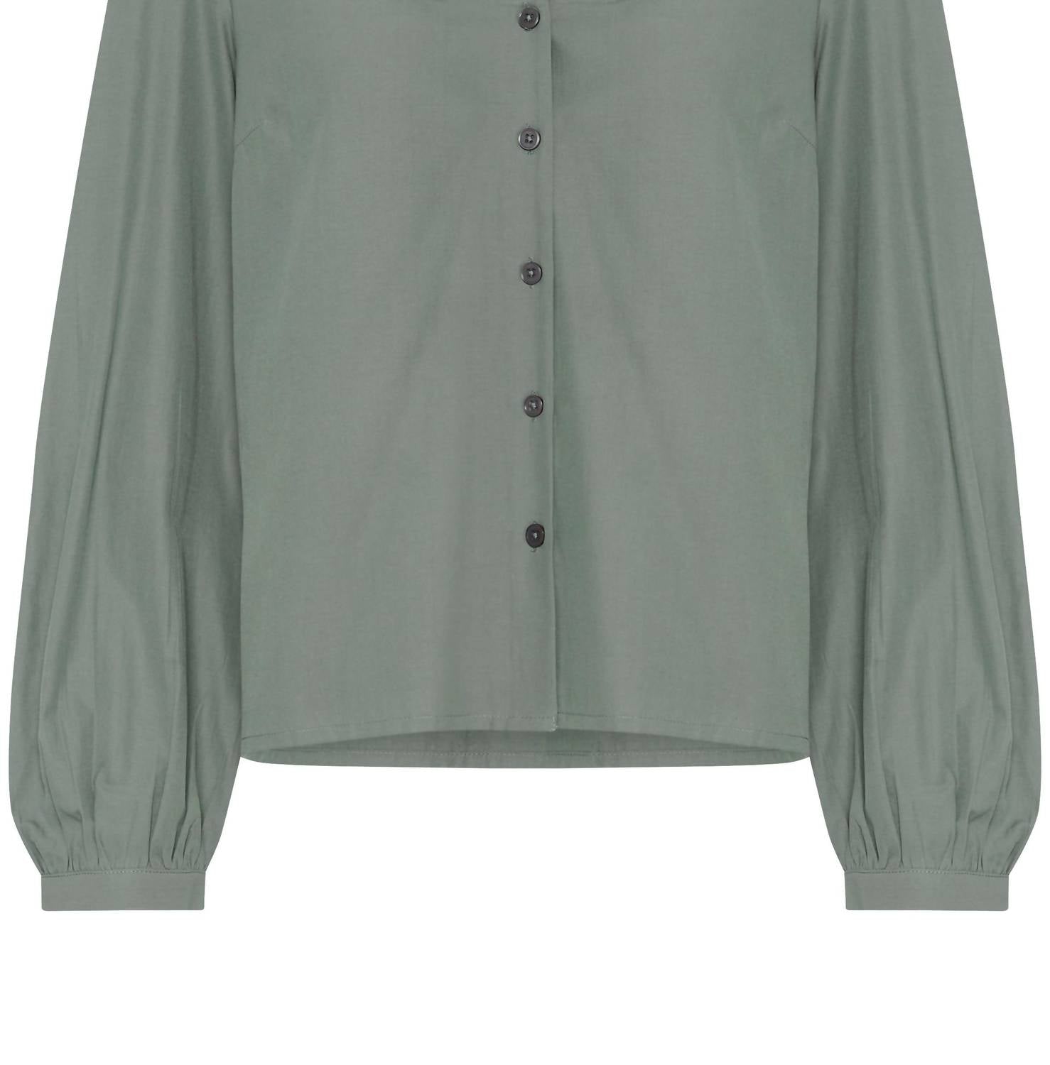 Kaffe - Kamaia V-neck Pleats Long Sleeve Shirt