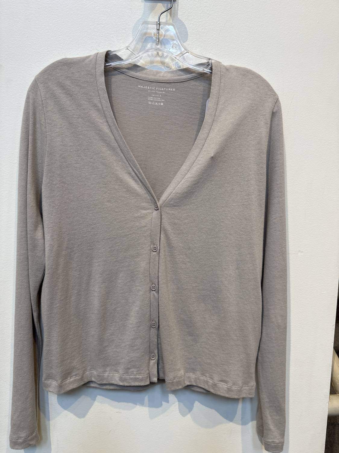 Majestic Filatures - Women's Long Sleeve V-neck Cardigan