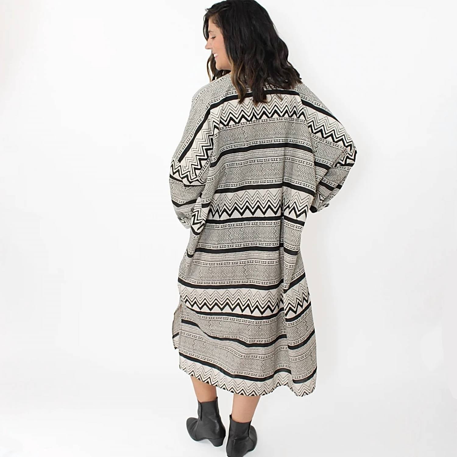 Sylca Designs - Zig Zag Shirt Dress