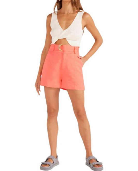 Minkpink - Lila Linen Shorts