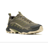 MERRELL Men's Moab Speed 2 Running Shoes in olive - men's sneaker - alternate view