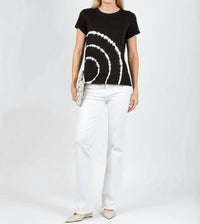 Elliott Lauren - Sonar Circular Tie Dye Tee