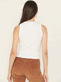Girl Dangerous - Cowboy Wanted Ribbed Tank