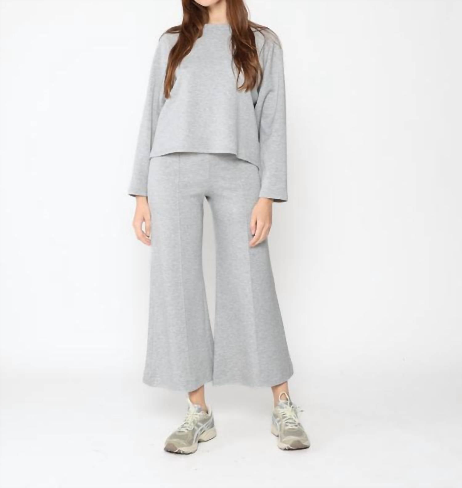 Ripley Rader - Scuba Wide Leg Cropped Pant