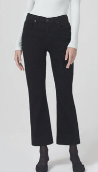 Citizens Of Humanity - Isola Cropped Bootcut Flare Jeans