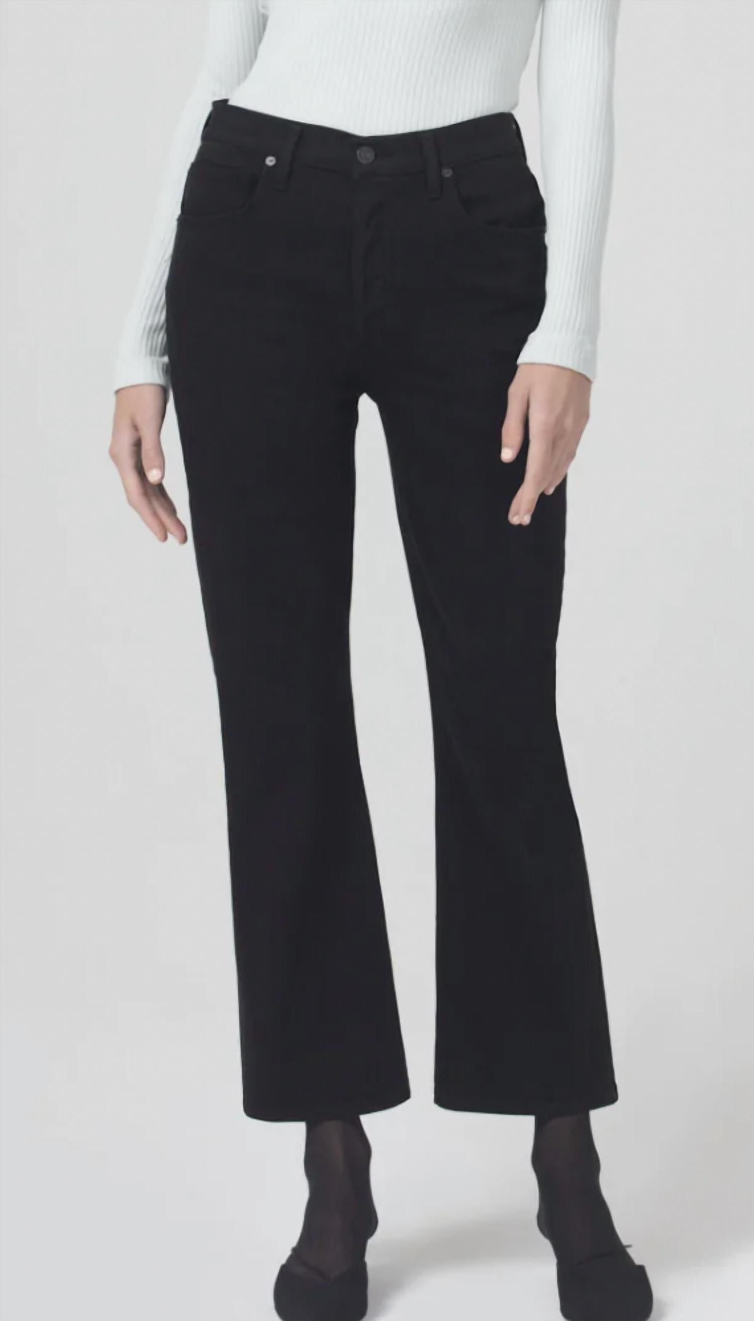 Citizens Of Humanity - Isola Cropped Bootcut Flare Jeans