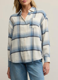 Z Supply - River Plaid Button Up Shirt