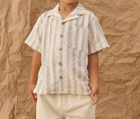 Rylee + Cru - Boy's Lapel Collar Shirt