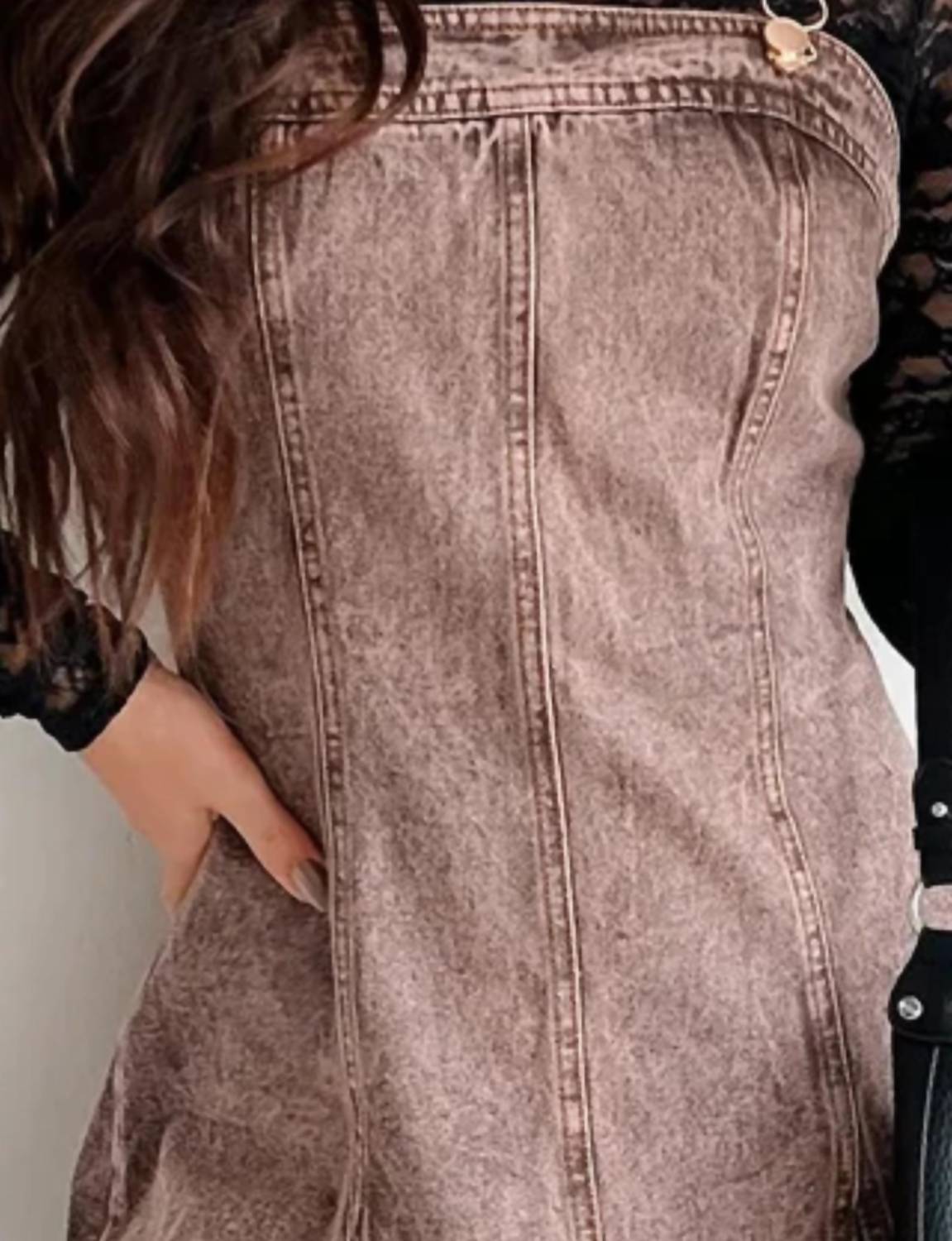 Tourtiwi - Denim Camisole Dress