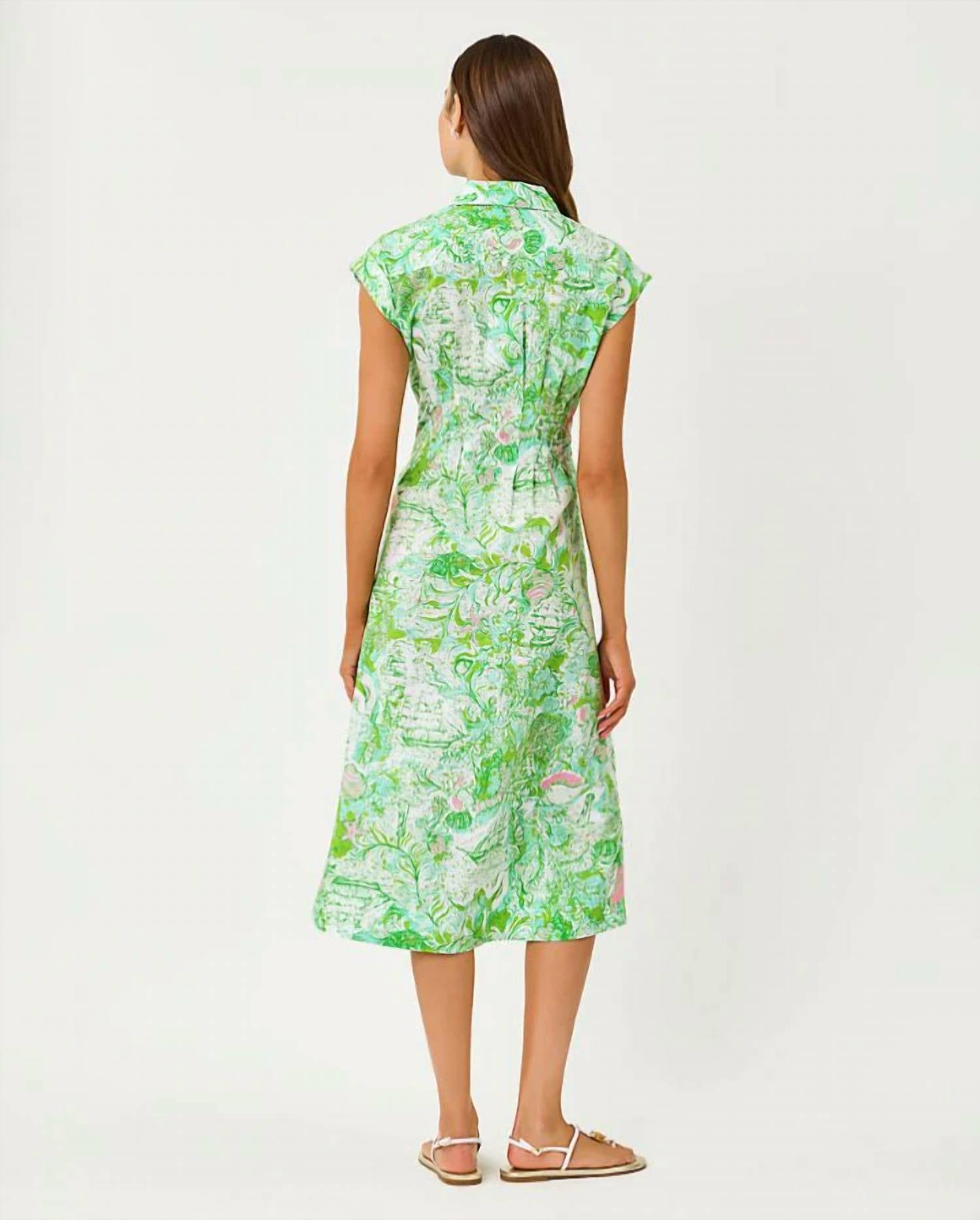 Lilly Pulitzer - TONYA MIDI SHIRTDRESS