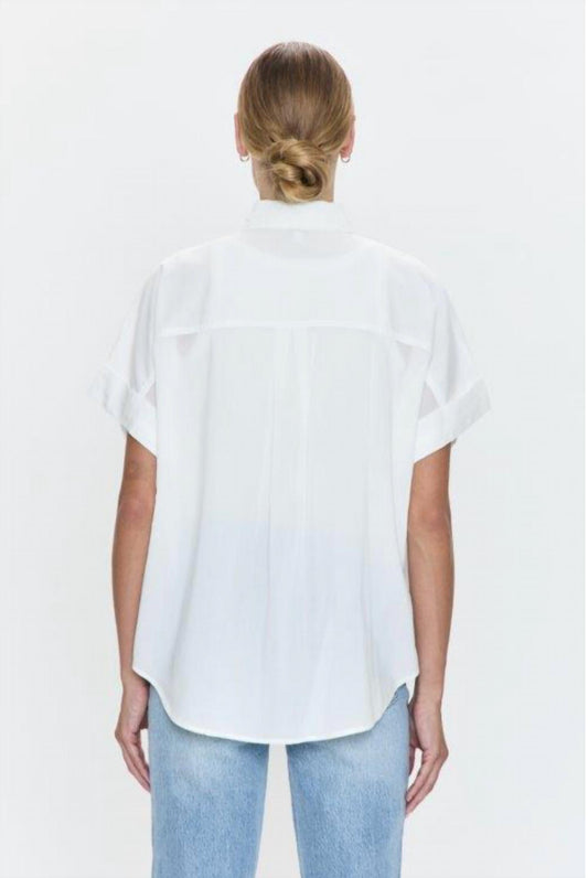 Pistola - Donnie Short Sleeve Button Up Top