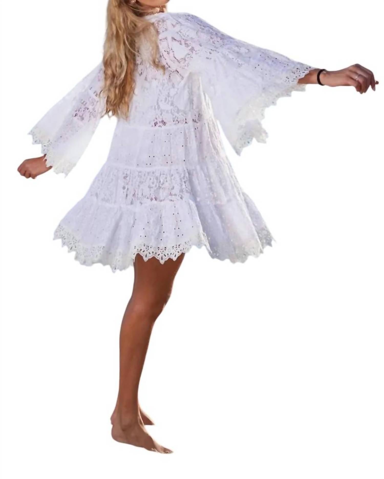 Ranee’S - Ximena Lace Summer Cover Up Dress
