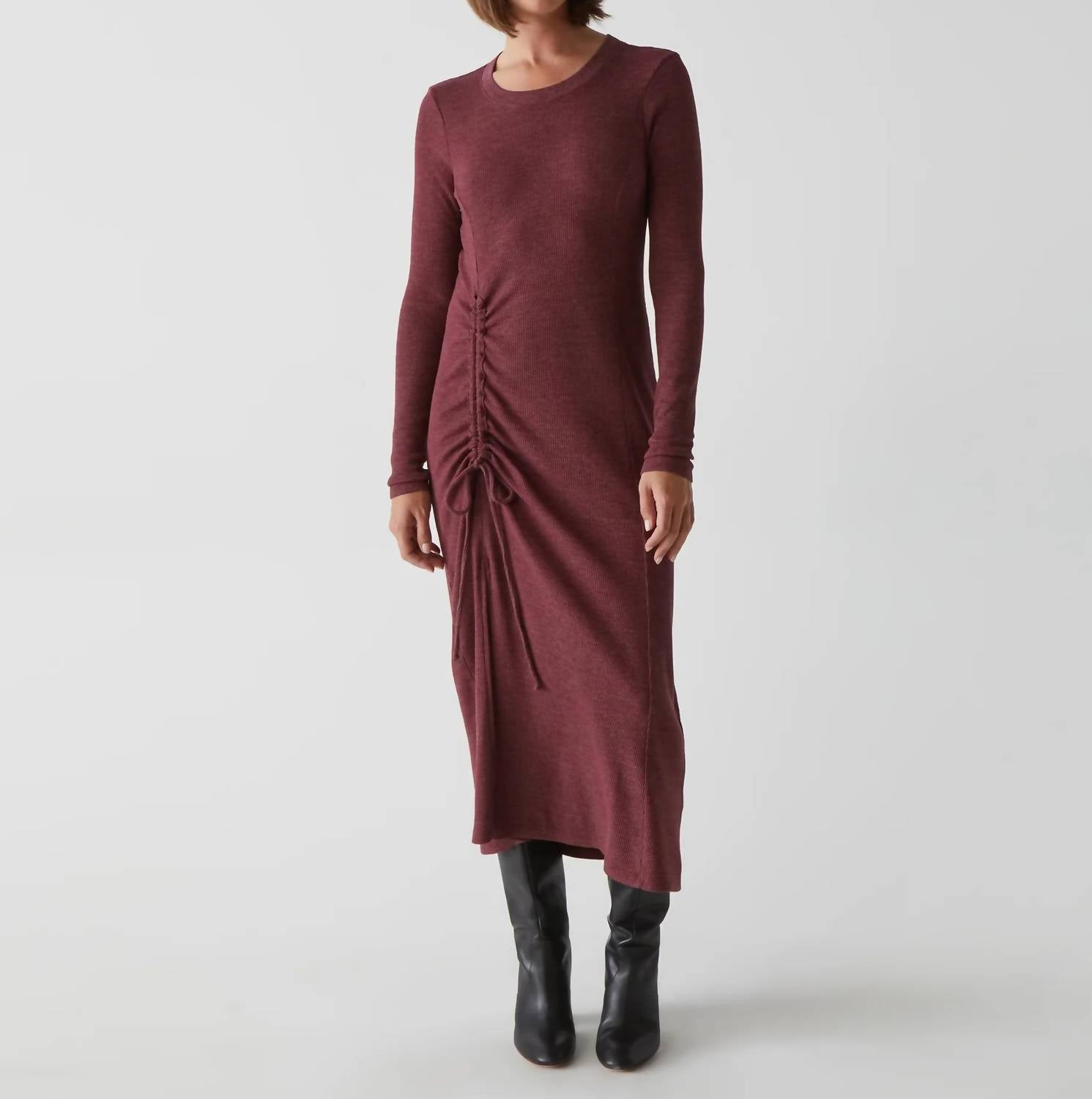 Michael Stars - Ilia Ruched Tie Maxi Dress