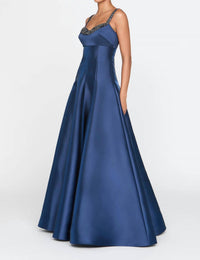 Theia - Alba Peek a Boo A Line Gown