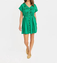 Sadie & Sage - Radiate Pintuck Mini Dress