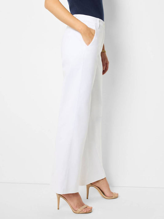 Nic + Zoe - Seasonless Cotton Wide-leg Trousers