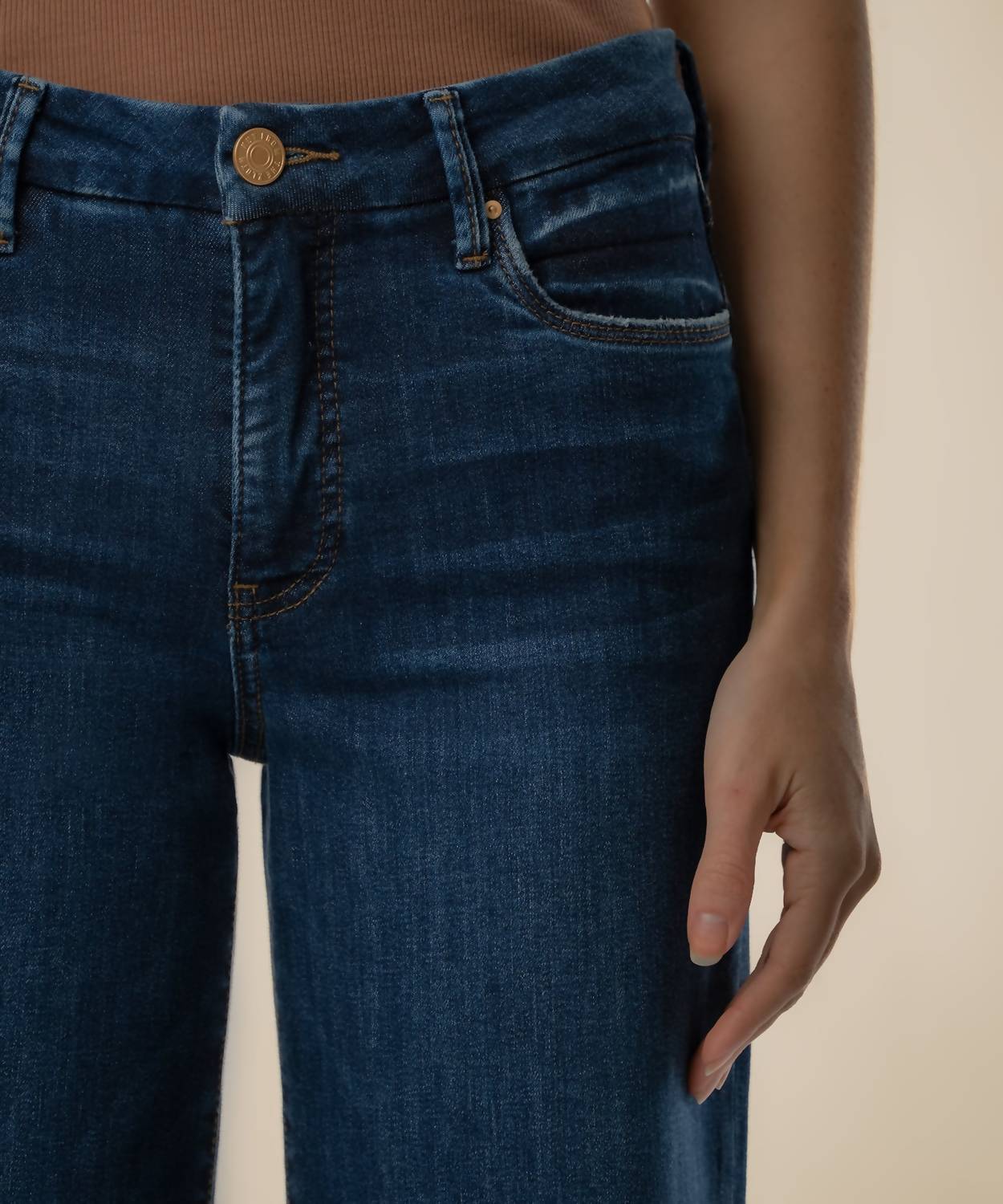 Kut From The Kloth - Meg High Rise Fab Ab Wide Leg Jeans