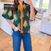 Thml - Forrest Blooms Top