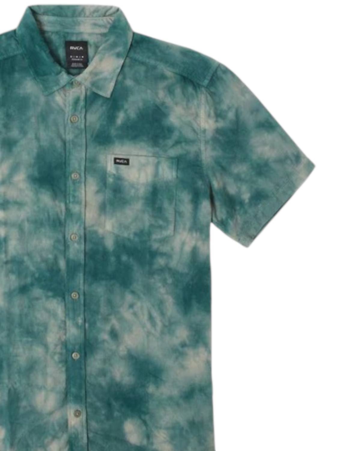 Rvca - Men's Bleach Cord Woven Shirt