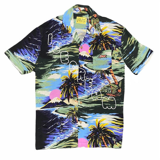 Icecream - MEN'S VACATION SHORT SLEEVE WOVEN BUTTON DOWN SHIRT