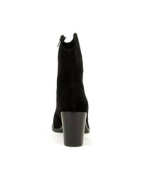 Jeffrey Campbell - Women's Jolena Suede Leather Western Ankle Bootie