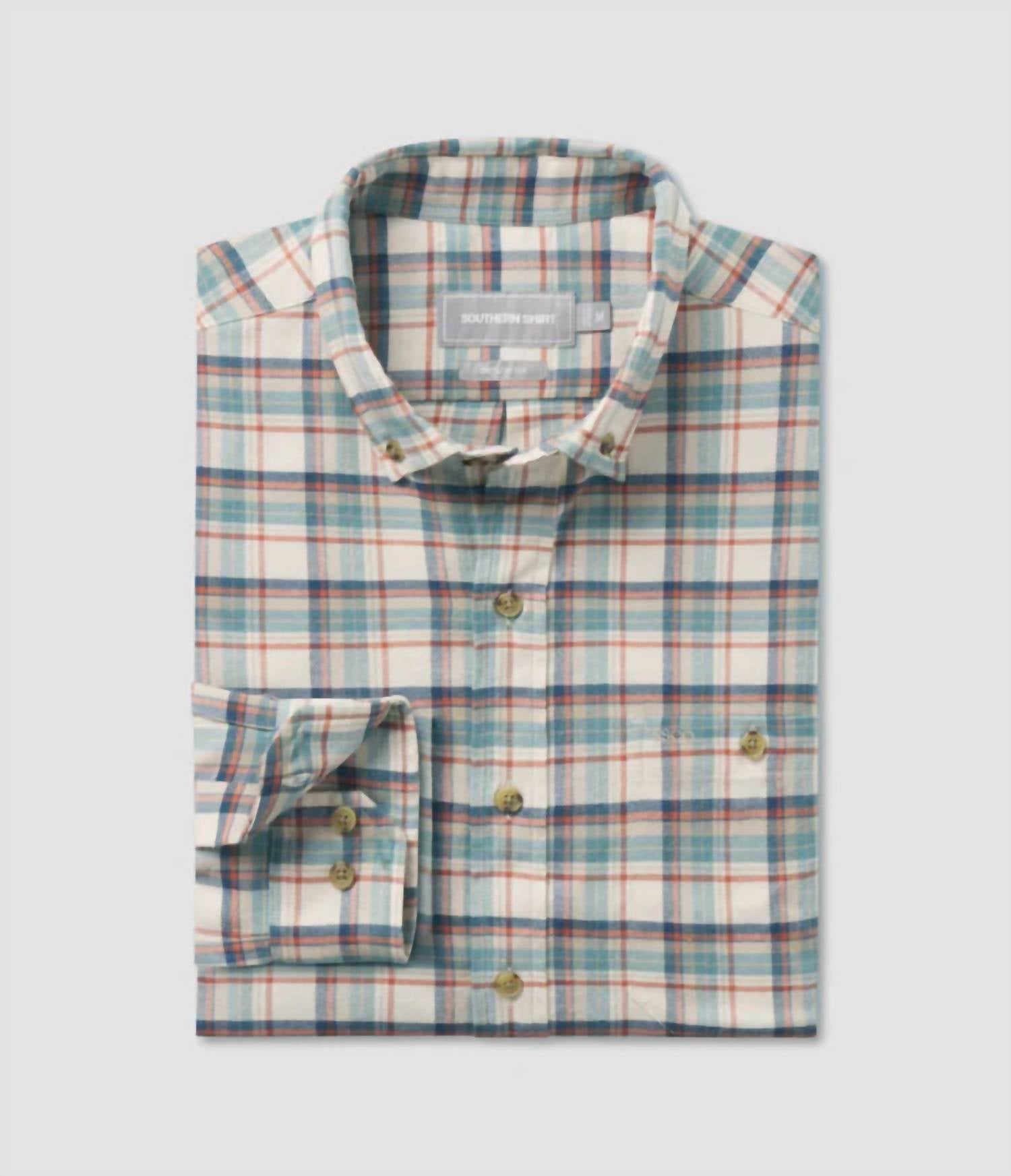 Southern Shirt Company - Flannel Long Sleeve Plaid Shirt