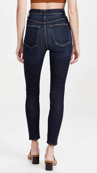 AGOLDE Lana pinch waist jean in ovation - women's jeans - detail view