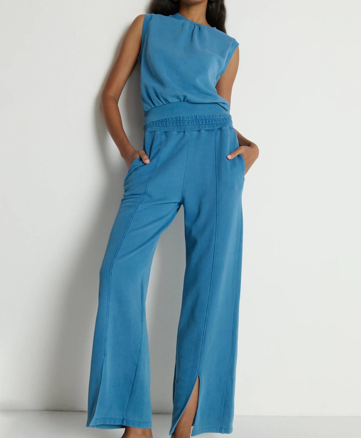 Nation Ltd - Lincoln Knit Front Slit Pant