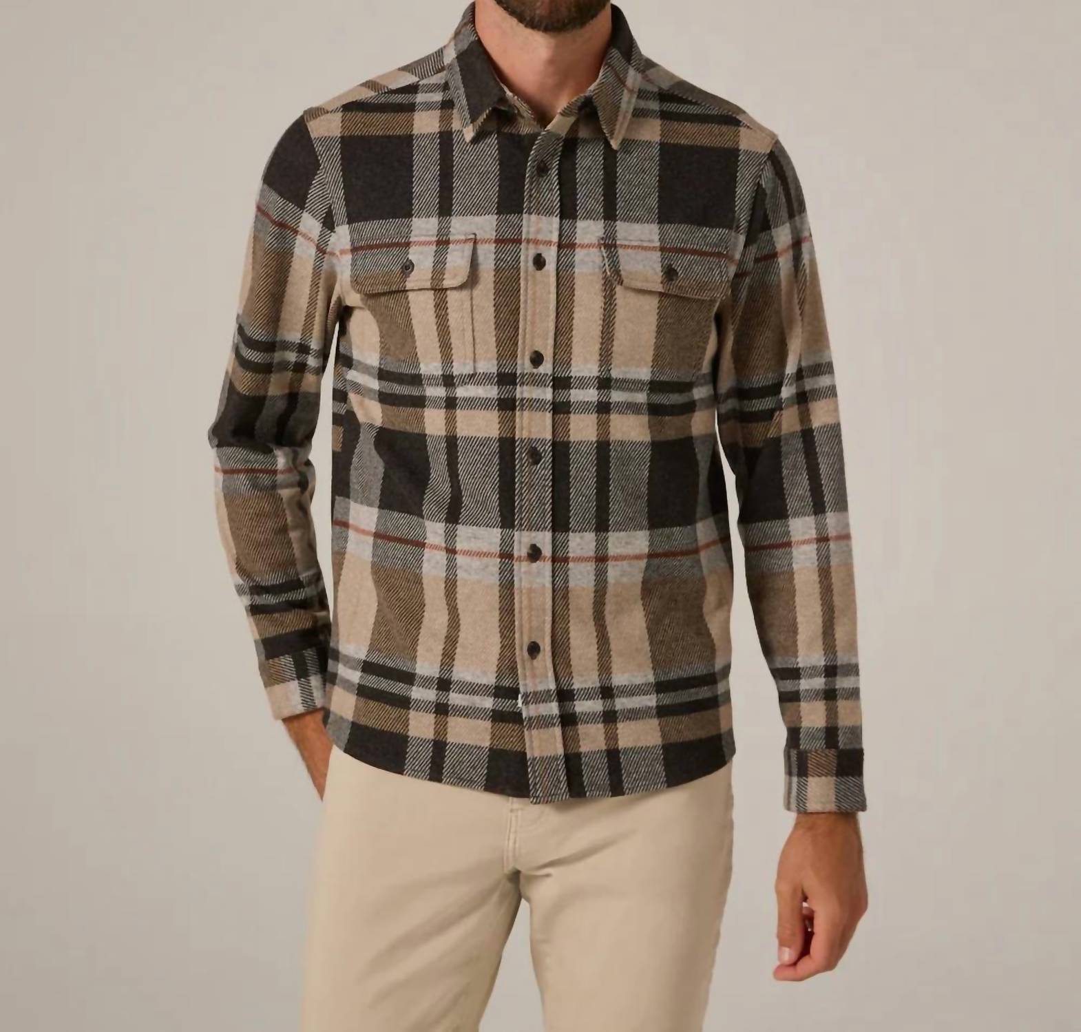 7Diamonds - Plaid Soft Knit Shirt