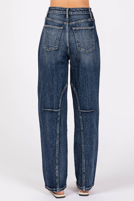 Petra153 - Grace High Rise Comfort Barrel Jeans