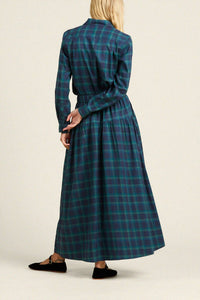 TROVATA Ava Shirt in nocturne plaid - women's shirt - view 4