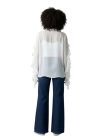Curate - Light Touch Sheer Zipup Jacket