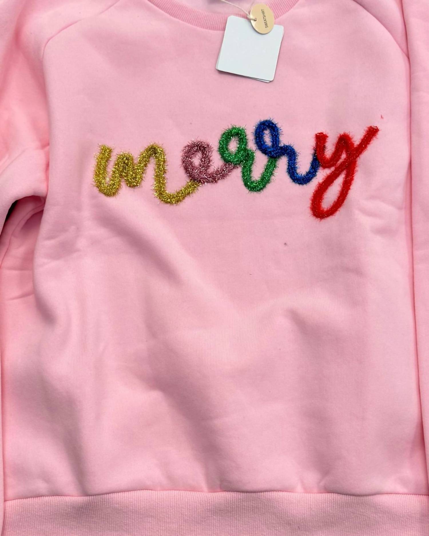 Fashion By Mirabeau - Women's Merry Tinsel Sweatshirt