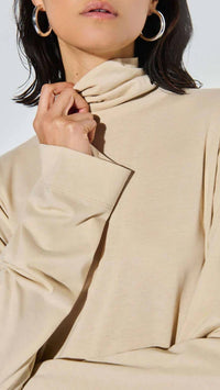 Nation Ltd - Neo Mock Neck T-shirt Long Sleeve