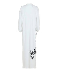 Salvatore Ferragamo - V-neck Oversized Maxi Dress