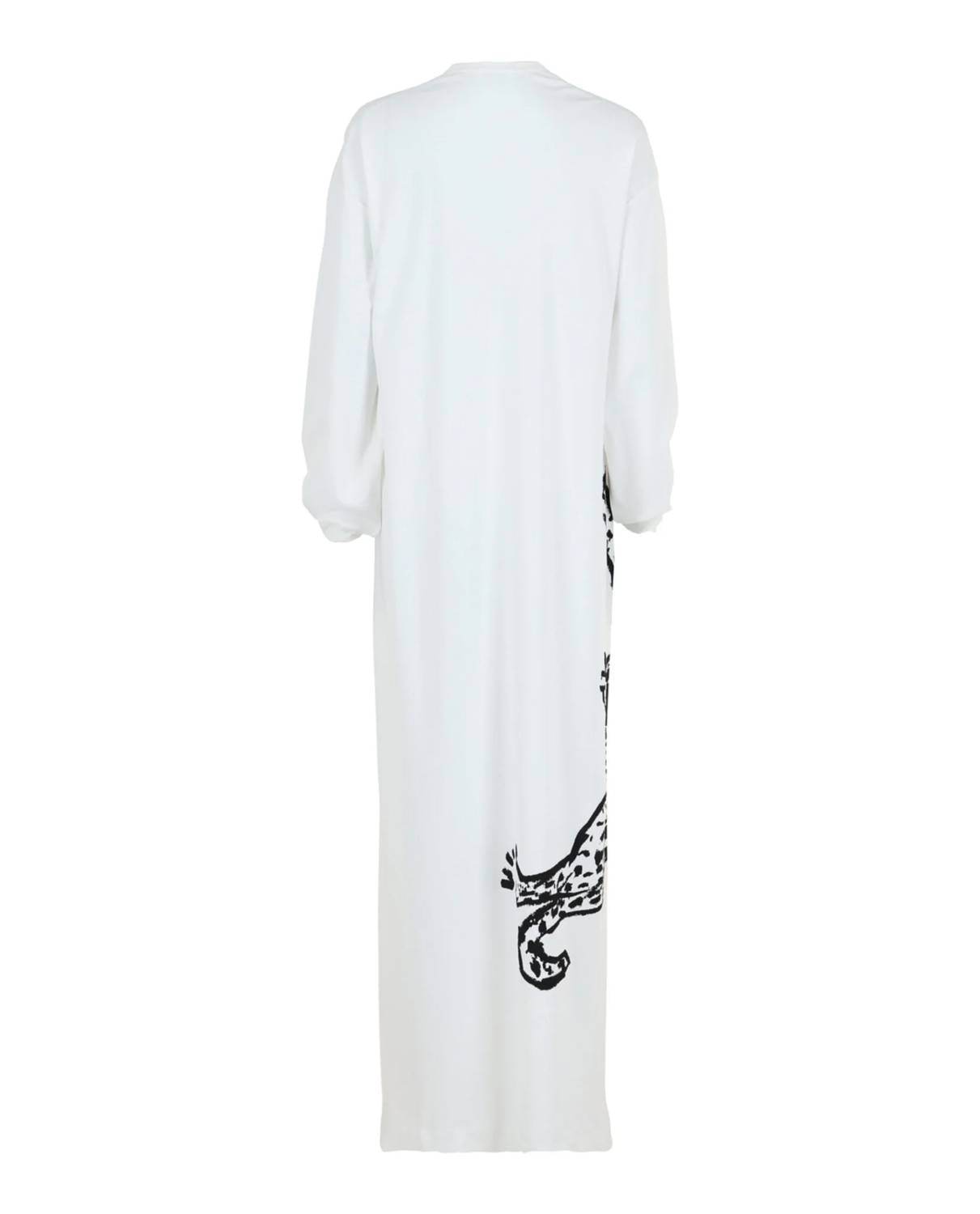 Salvatore Ferragamo - V-neck Oversized Maxi Dress