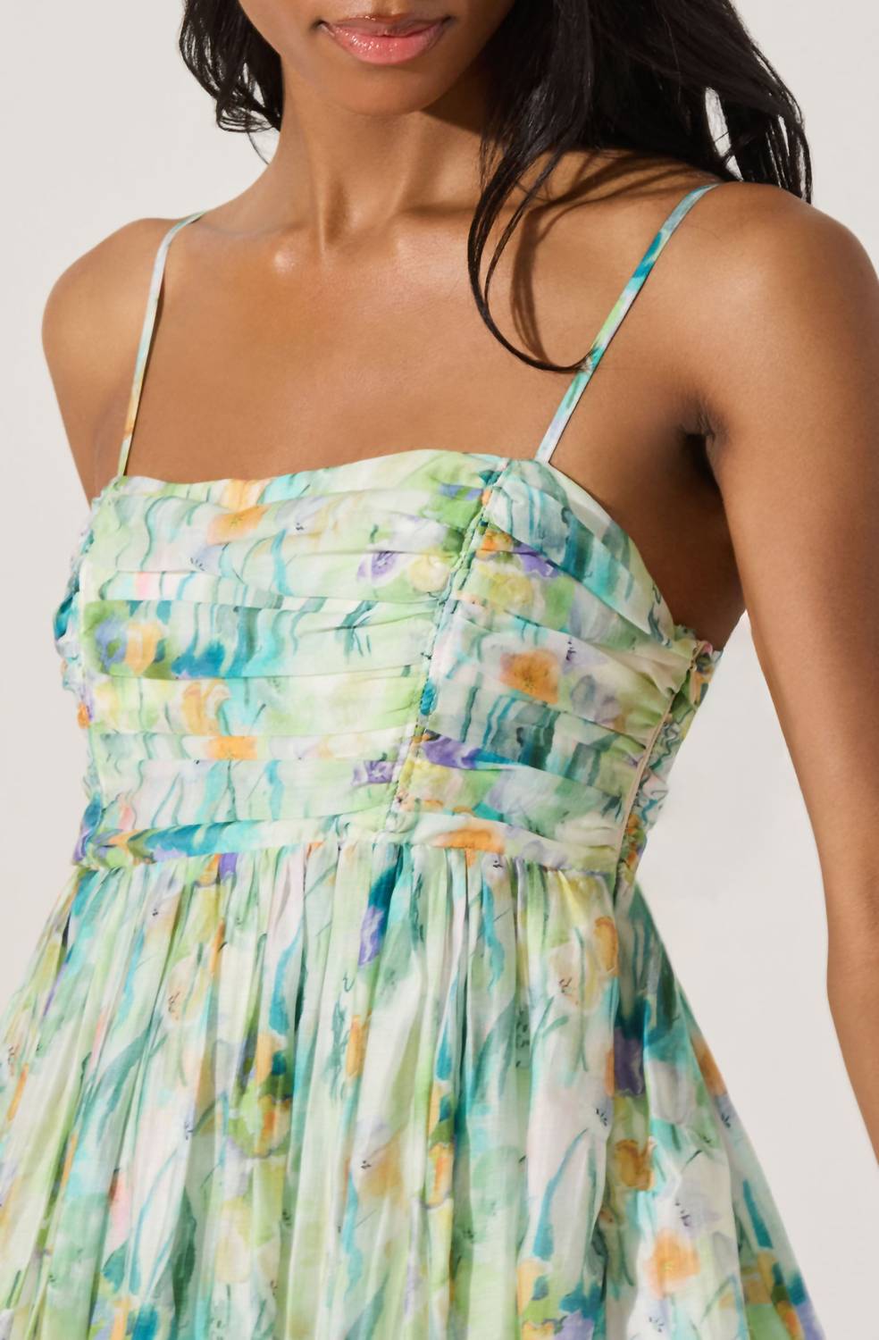 Astr - Bubble Skirt Mini Dress