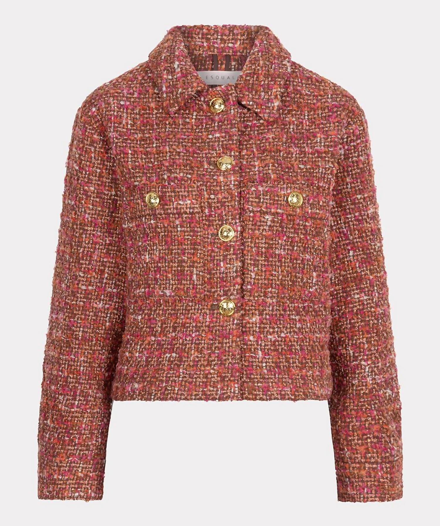 Esqualo - Bodil Boucle Short Blazer