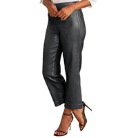 Frank & Eileen Westport Illusion Pant in platinum glitter - women's pants