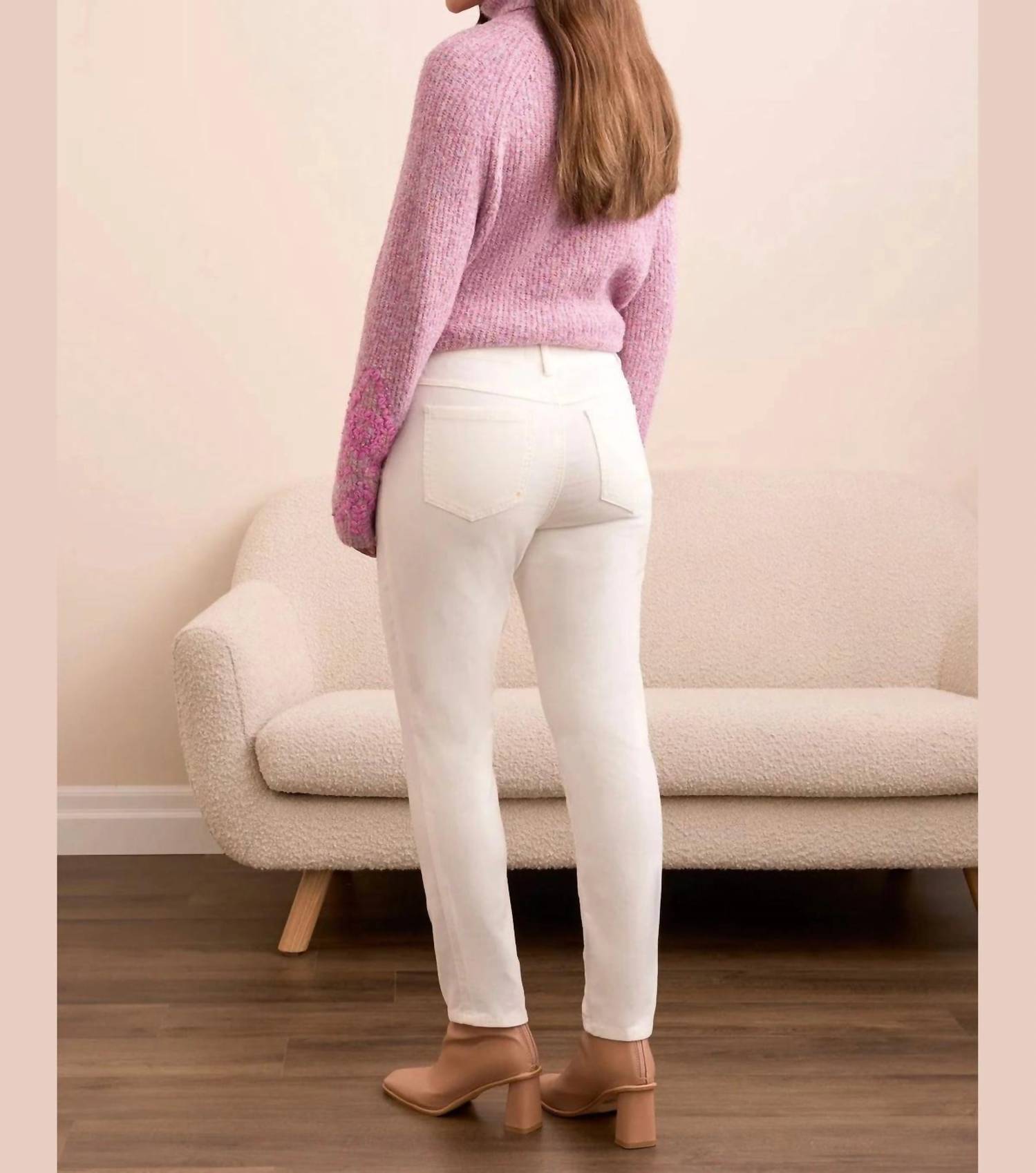 Tribal - Micro Cord Audrey Slim Ankle Pant
