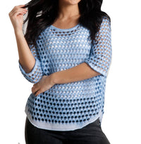 Open Stitch Pullover