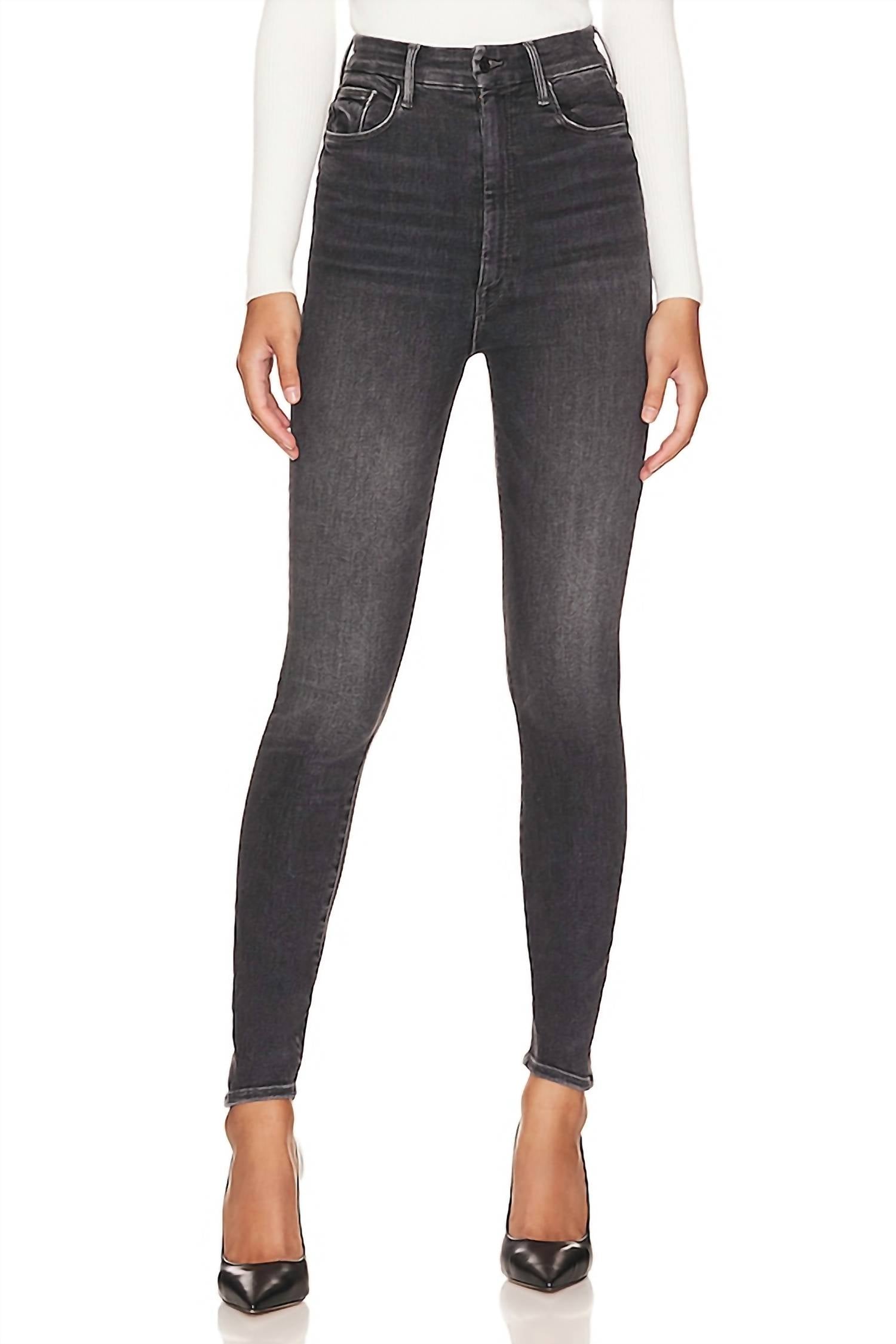 Mother Tippy Top Looker Jean in the night is watching - women's jeans