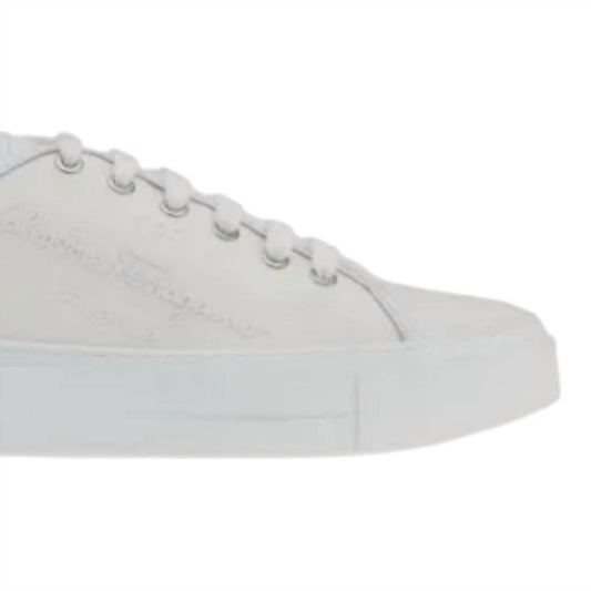 Salvatore Ferragamo - Men's Lace Up Low Top Casual Sneakers