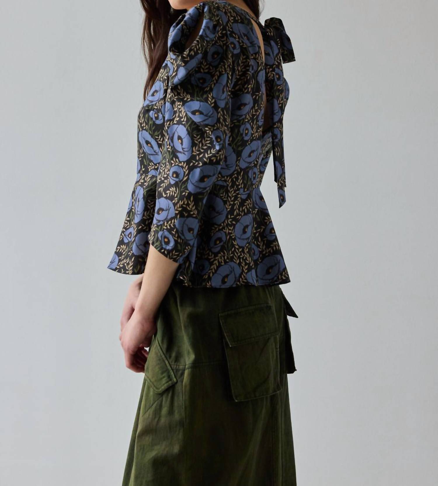 Hope For Flowers - Peplum Blouse
