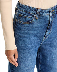 Frame - The Wide Leg High Rise Stretch Jeans