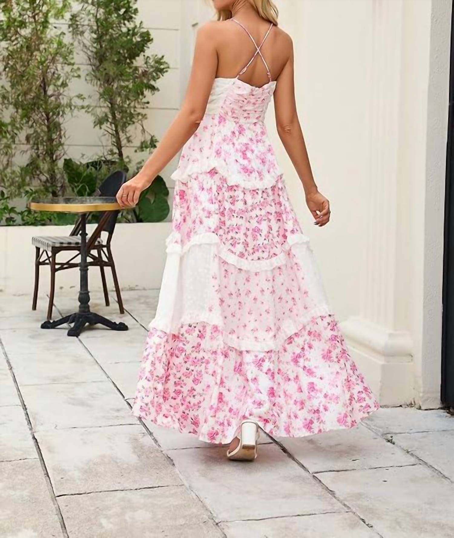 Mccolin - Azalea Floral Sundress
