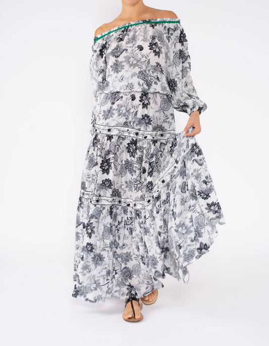 Taj By Sabrina Crippa - MAGPIE TOP