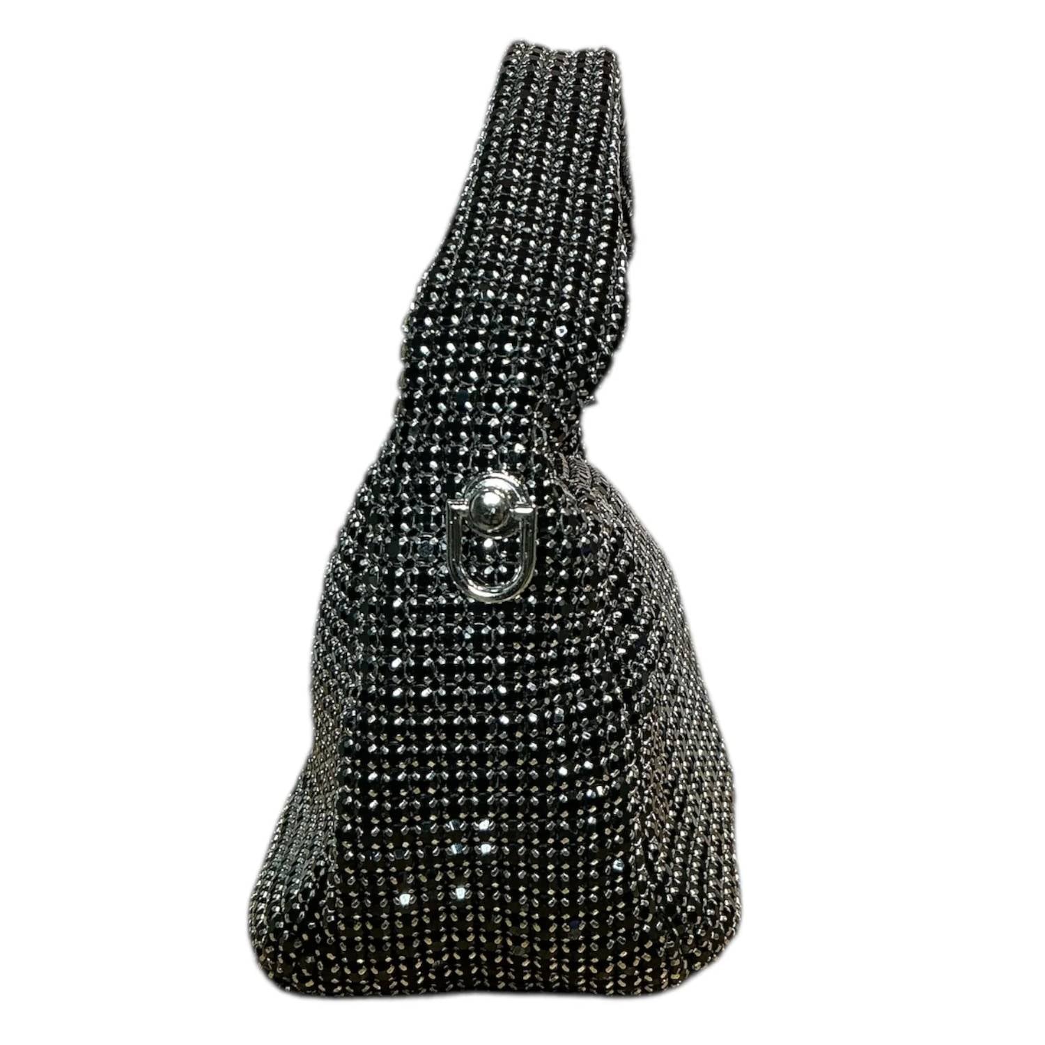 Alexa Koi - Women's Sparkly Rhinestone Mini Hand Bag