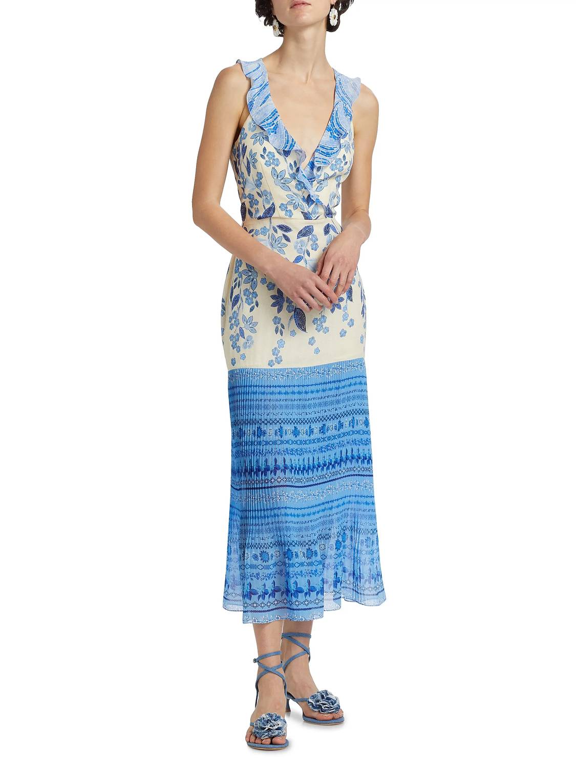 Saloni - Amy Midi Dress