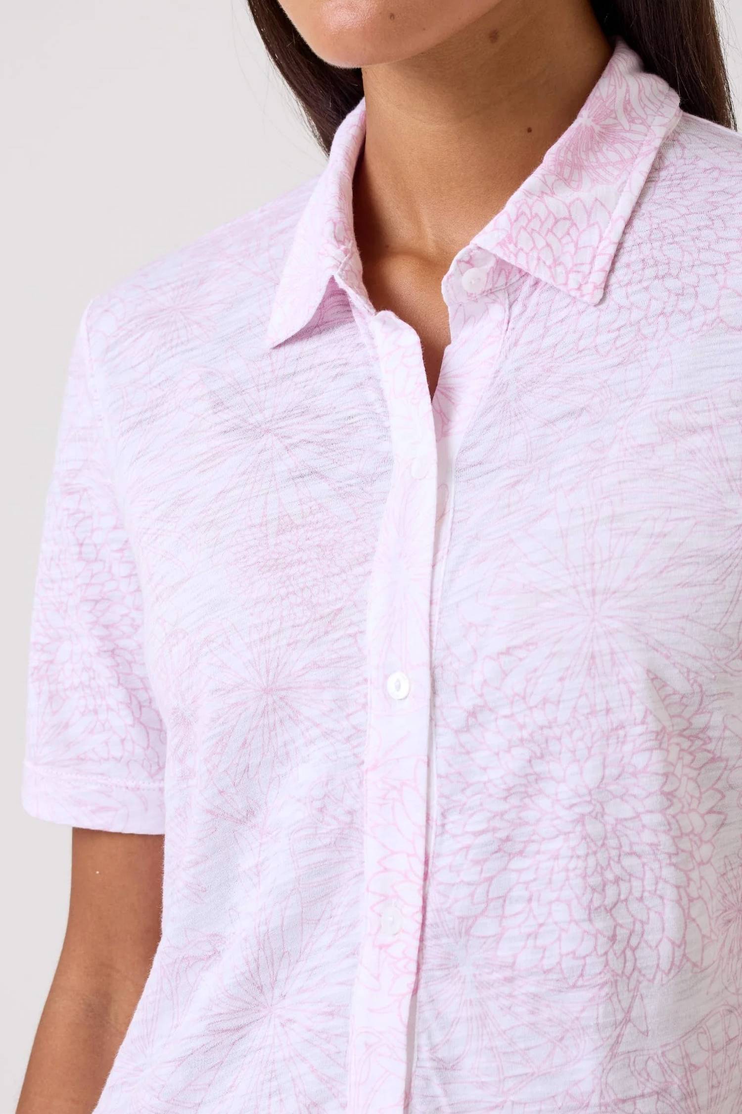 Goldie - Payton Short Sleeve Botanical Shirt